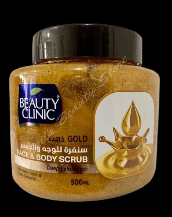 Beauty Clinic Gold Face & Body Scrub