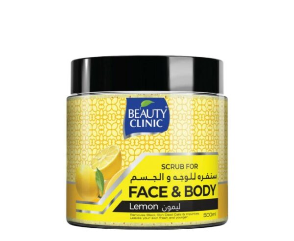 Beauty Clinic Scrub For Face & Body Lemon