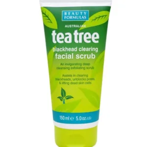 Beauty Formulas Tea Tree Blachead Clearing Facial Scrub