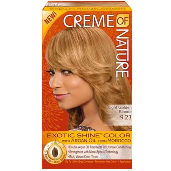 Creme Of Nature Hair Color 9.23 Golden Blonde