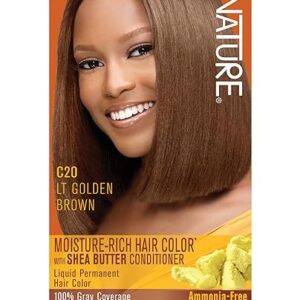 Creme Of Nature Hair Color C20 Golden Brown