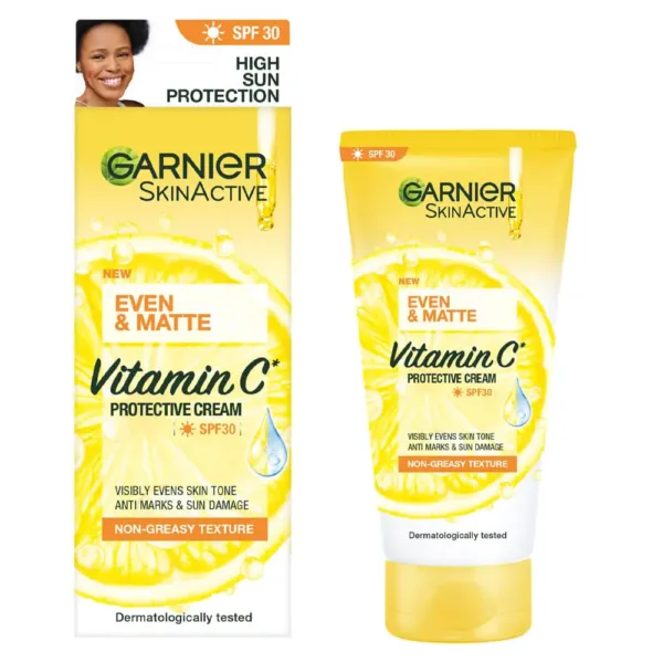 Garnier Even & Matte Vitamin C Protective Cream Spf 30