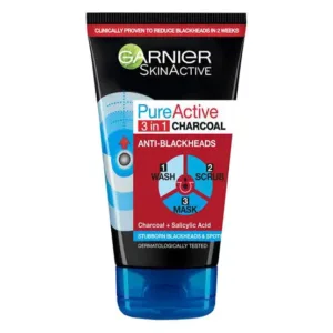 Garnier Skin Active Pure Active 3 In 1 Charcoal Anti-Blackheads