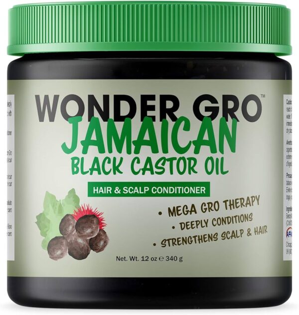 Wonder Gro Jamaican Black Castor Oil Hair & Scalp Conditioner